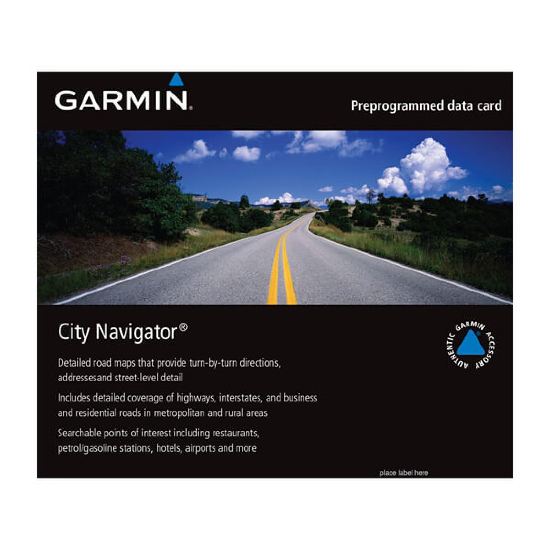 Garmin City Navigator NT Italien Griechenland microSD/SD Karte
