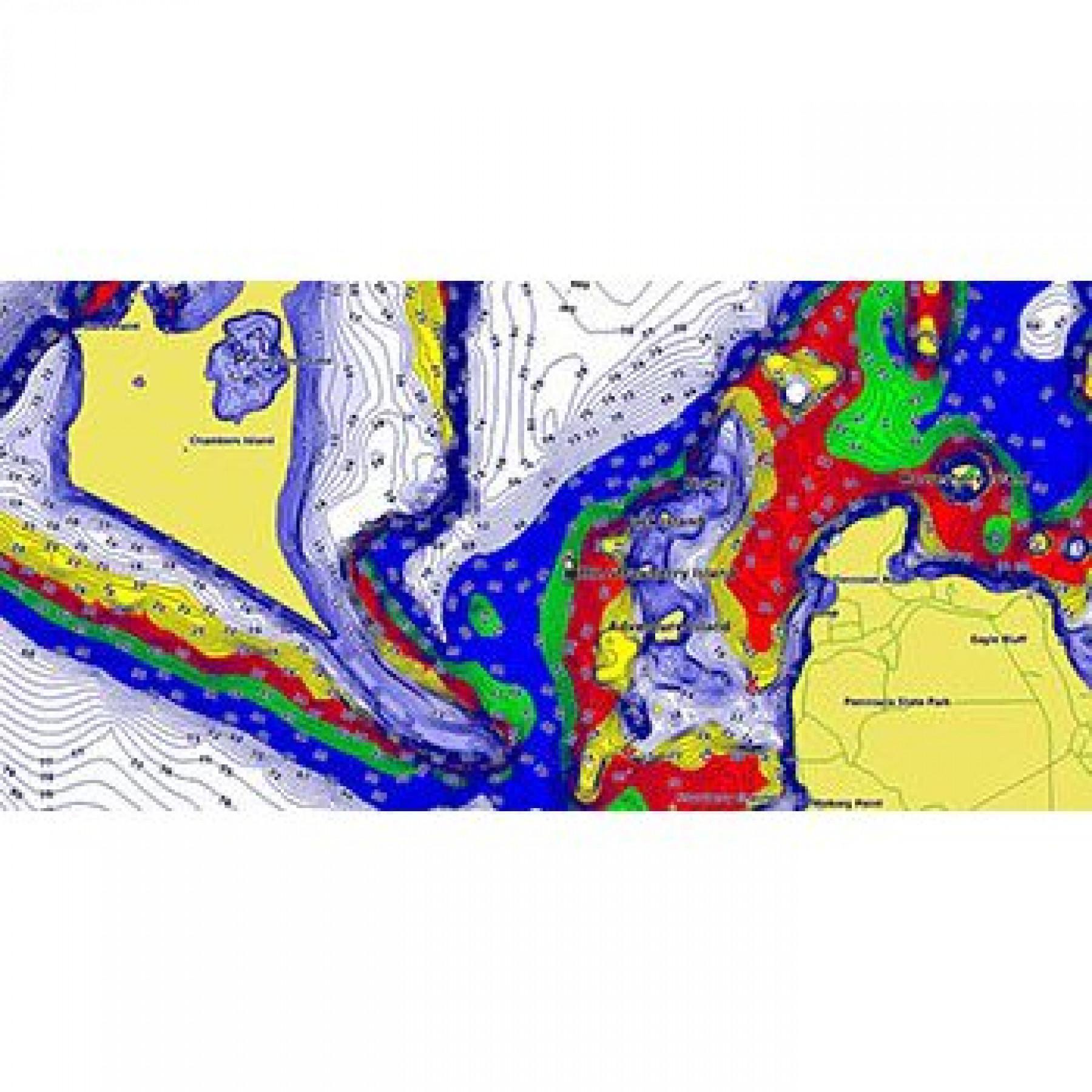 Karte Garmin BlueChart g3 hxeu018r-benelux offshore & inland