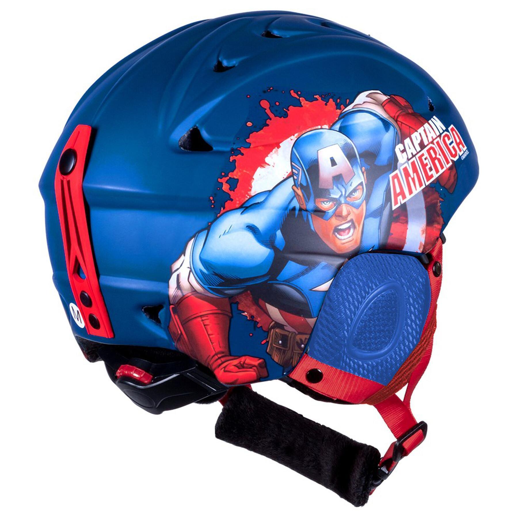 Kinder-Ski-Helm Seven Captain America