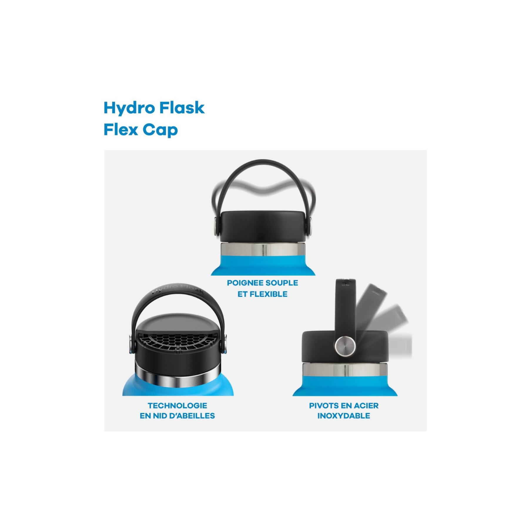 Standard-Thermoskanne Hydro Flask with standard mouth flex cap 18 oz