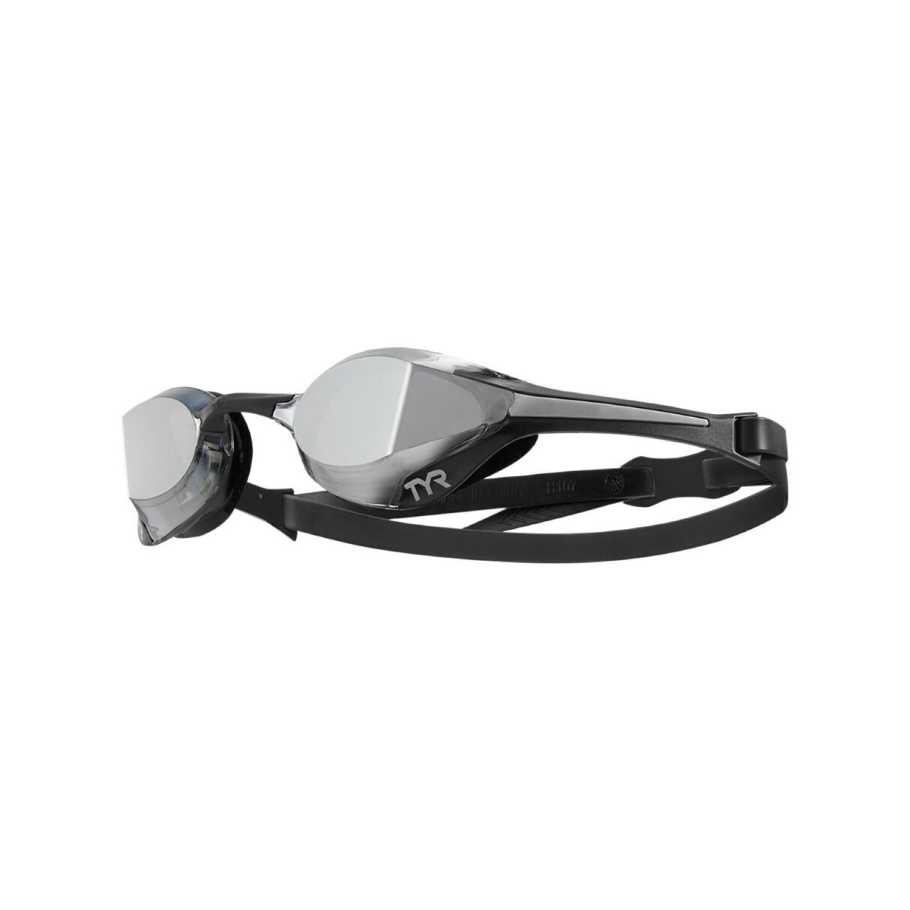 Schwimmbrille TYR tracer-x elite mirrored racing goggles