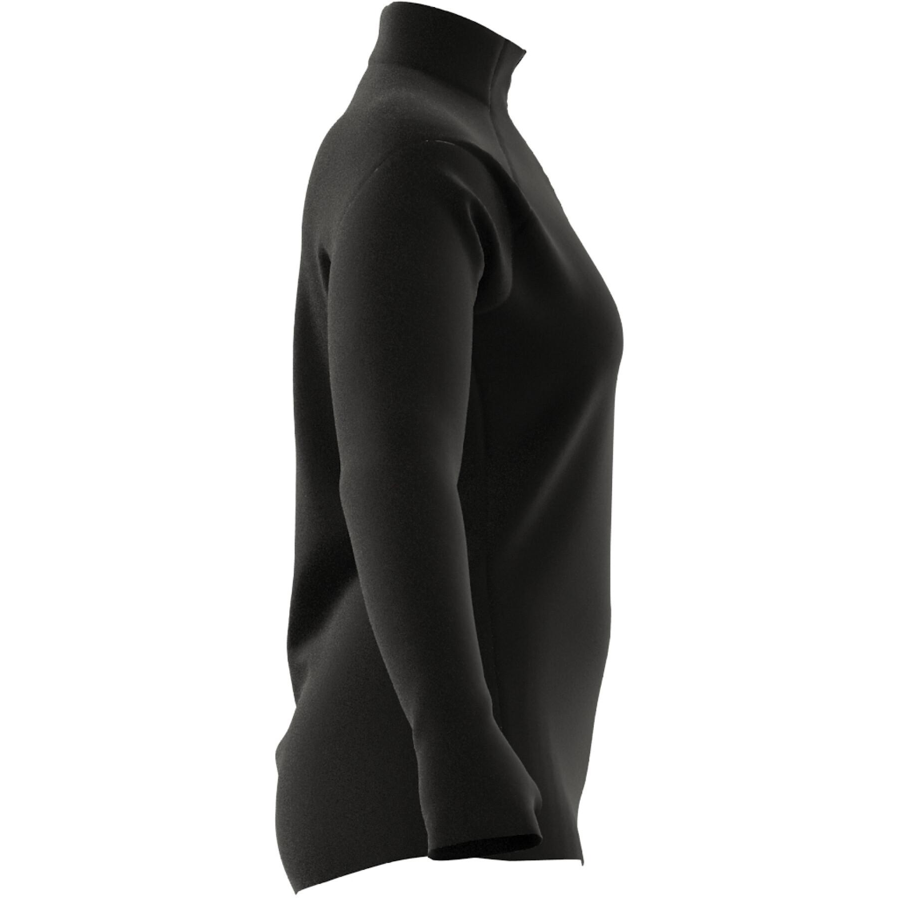 Fleece-Trainingsjacke mit halbem Reißverschluss Frau adidas Terrex Multi