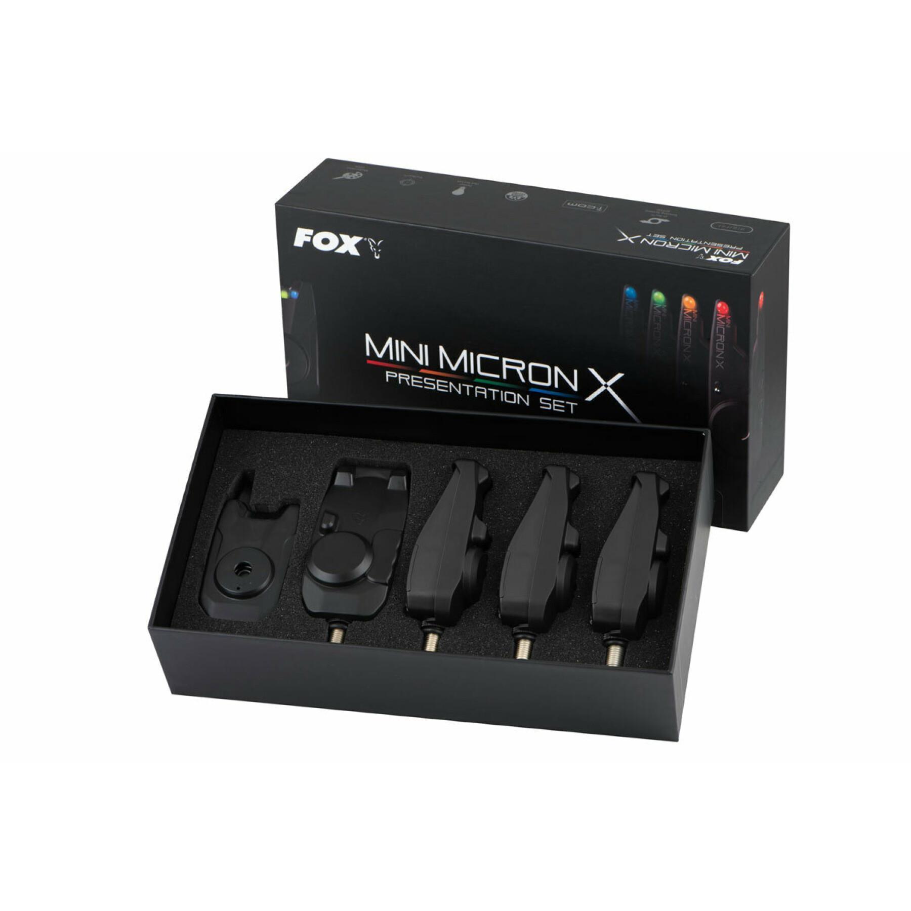 4 Detektoren Fox Mini micron X