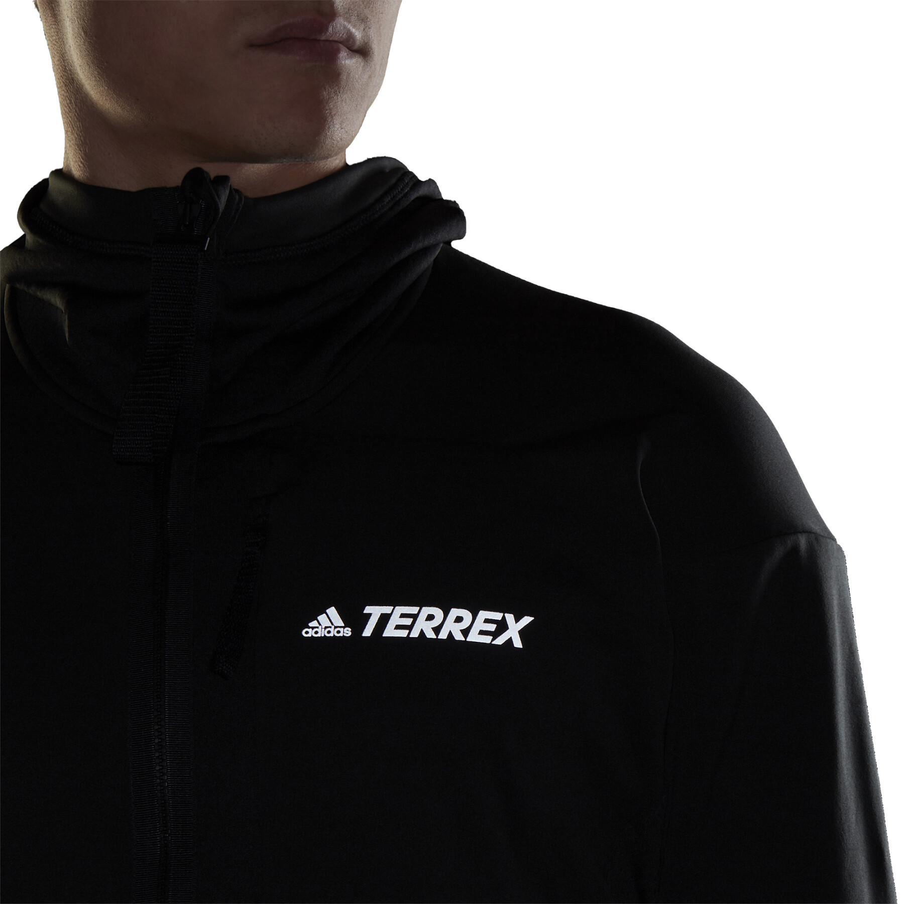 Jacke adidas Terrex Tech Flooce Ed Fleece