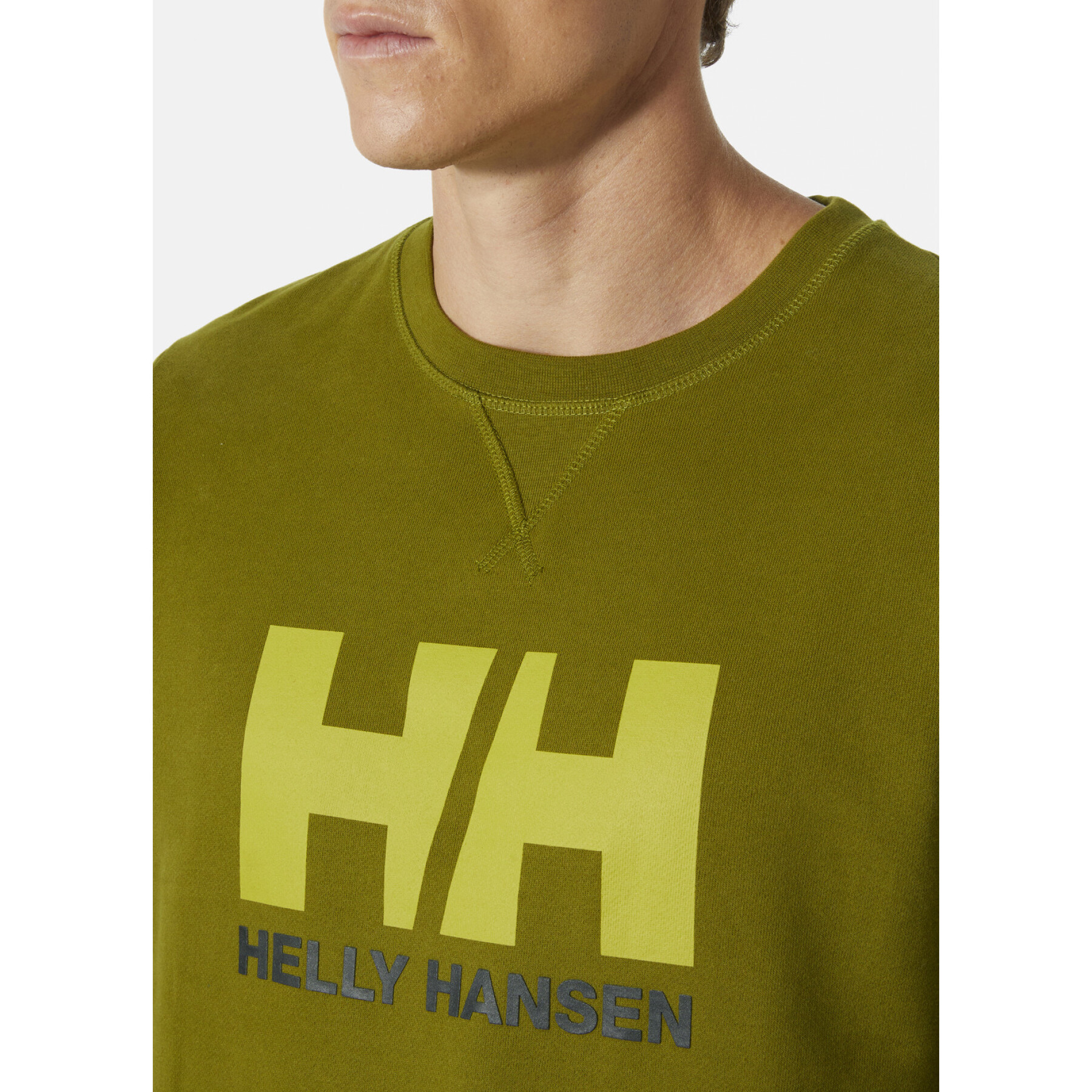 Sweatshirt mit Rundhalsausschnitt und Logo Helly Hansen