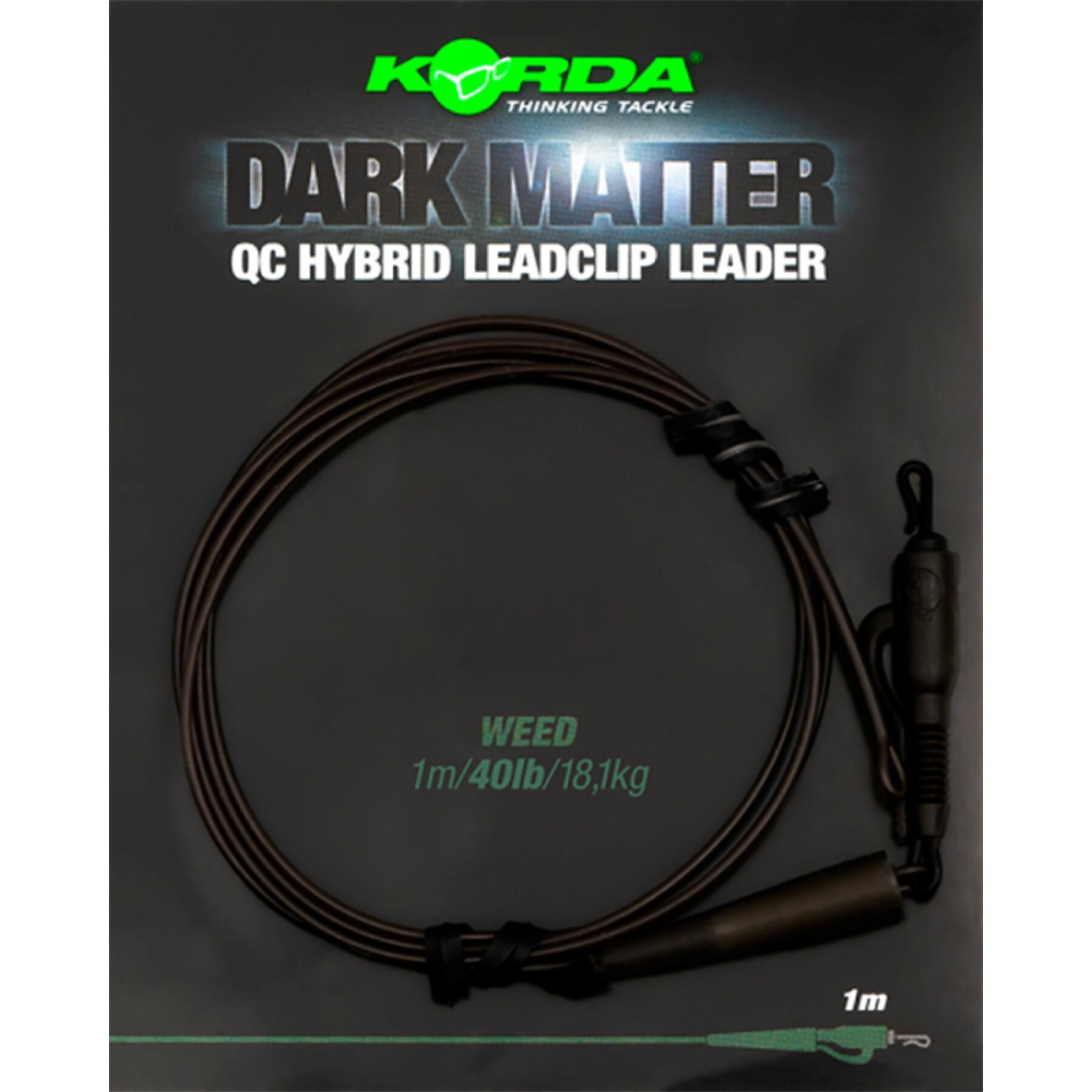 Hybrid-Clip Korda Dark Matter Leader 100 cm QC Weed
