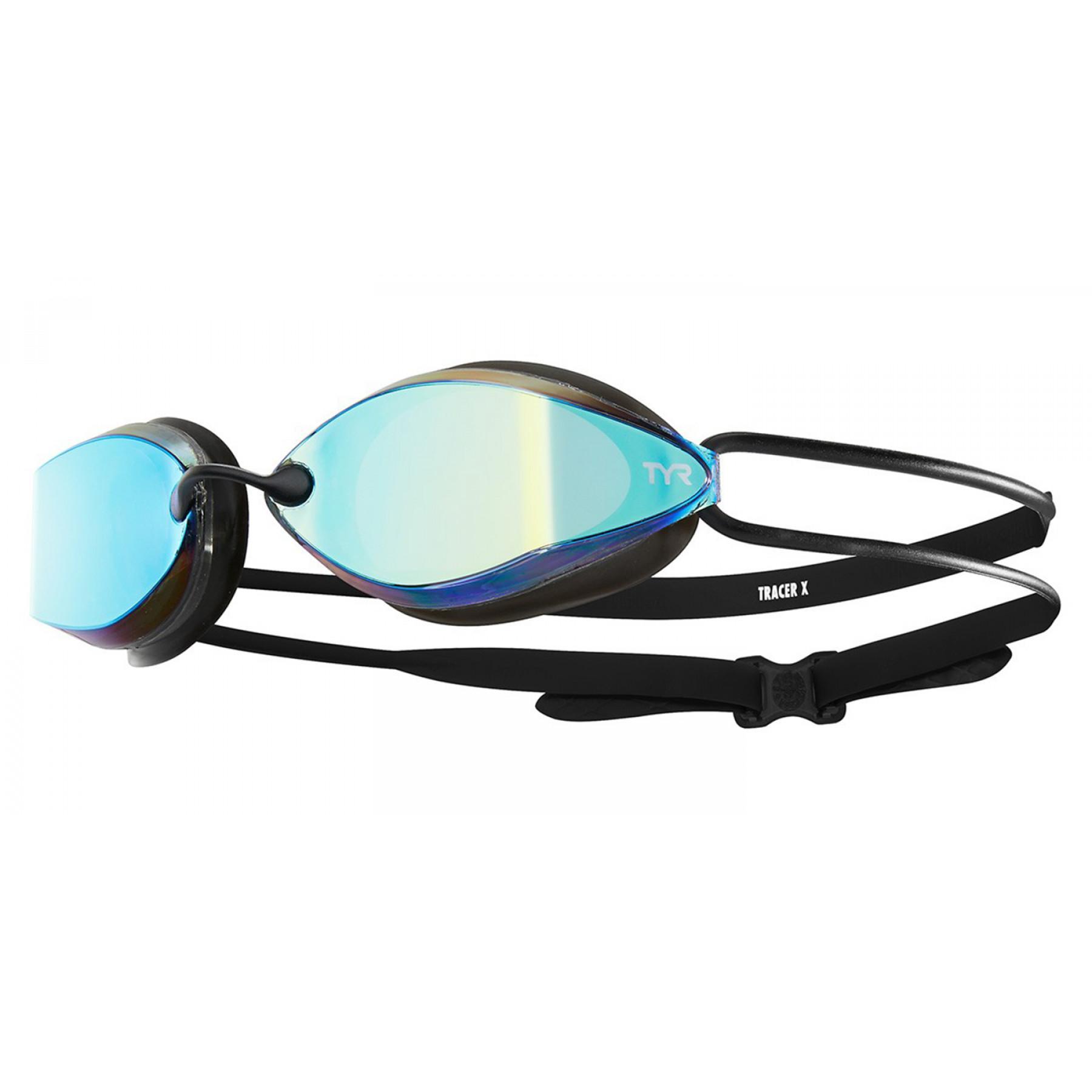 Schwimmbrille TYR Tracer X Racing Nano Miroir