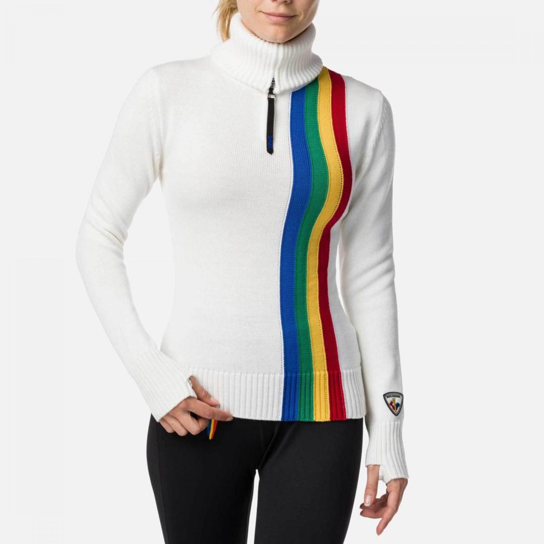 Damen-Sweatshirt mit 1/2 Reißverschluss Rossignol Ski-Fly
