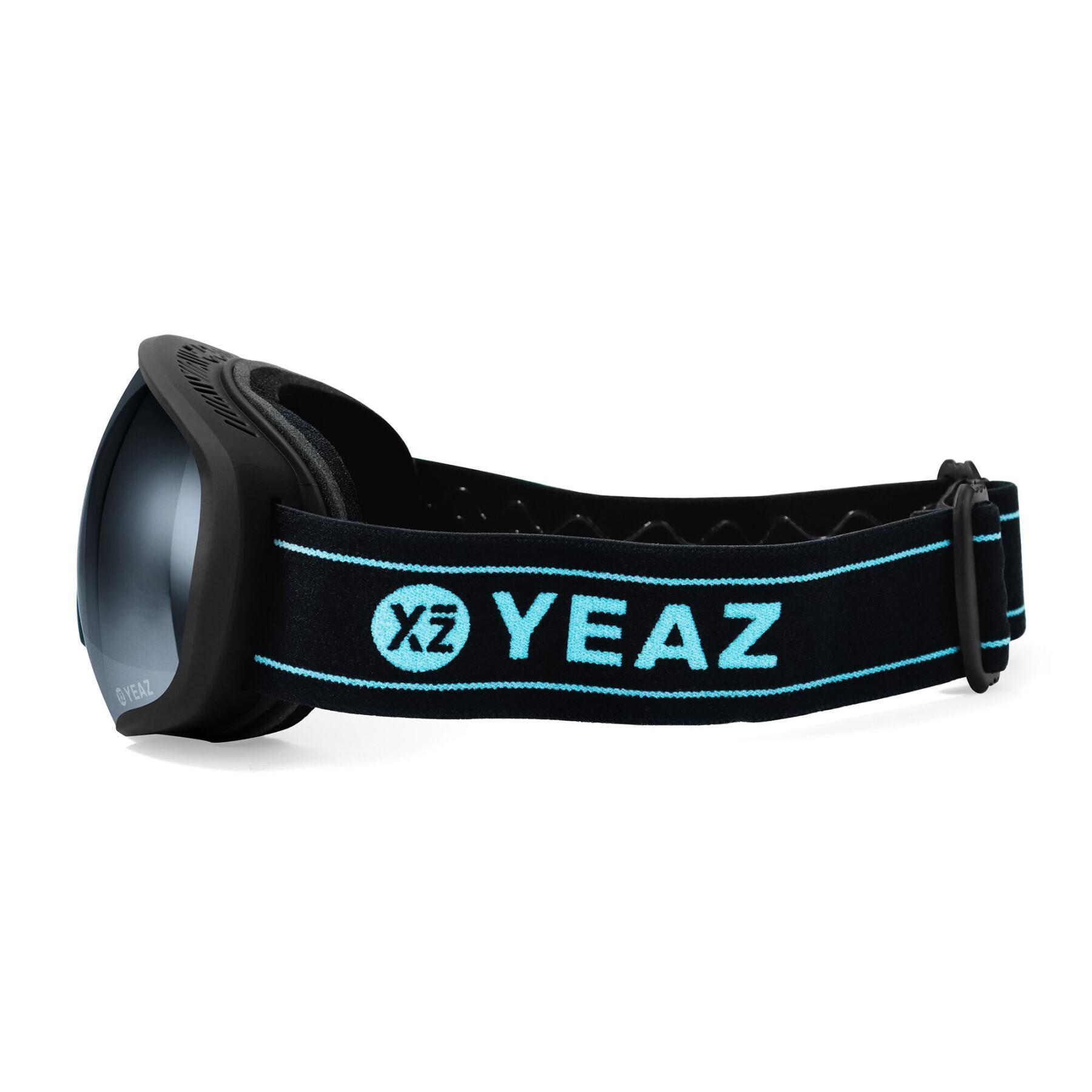 Ski- und Snowboardbrille Yeaz Black Run