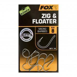 Haken Fox Zig & Floater Edges taille 6