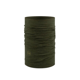 Halskette Buff lightweight merino wool solid bark