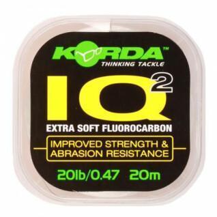 Nylon Fluorkohlenstoff Korda IQ Extra Soft 10lb (4.5kg)