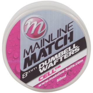 Boilies Mainline Match Dumbell Wafters 10mm Cell