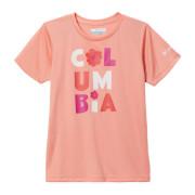 Mädchen-T-Shirt mit kurzen Ärmeln Columbia Mirror Creek™ Graphic