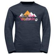 Sweatshirt für Kinder mit langen Ärmeln Jack Wolfskin vargen