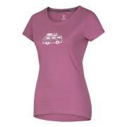 T-Shirt Frau Ocun Classic T pink