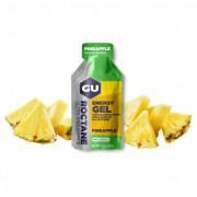 Packung mit 24 roctane Gelen Gu Energy ananas sans caféine